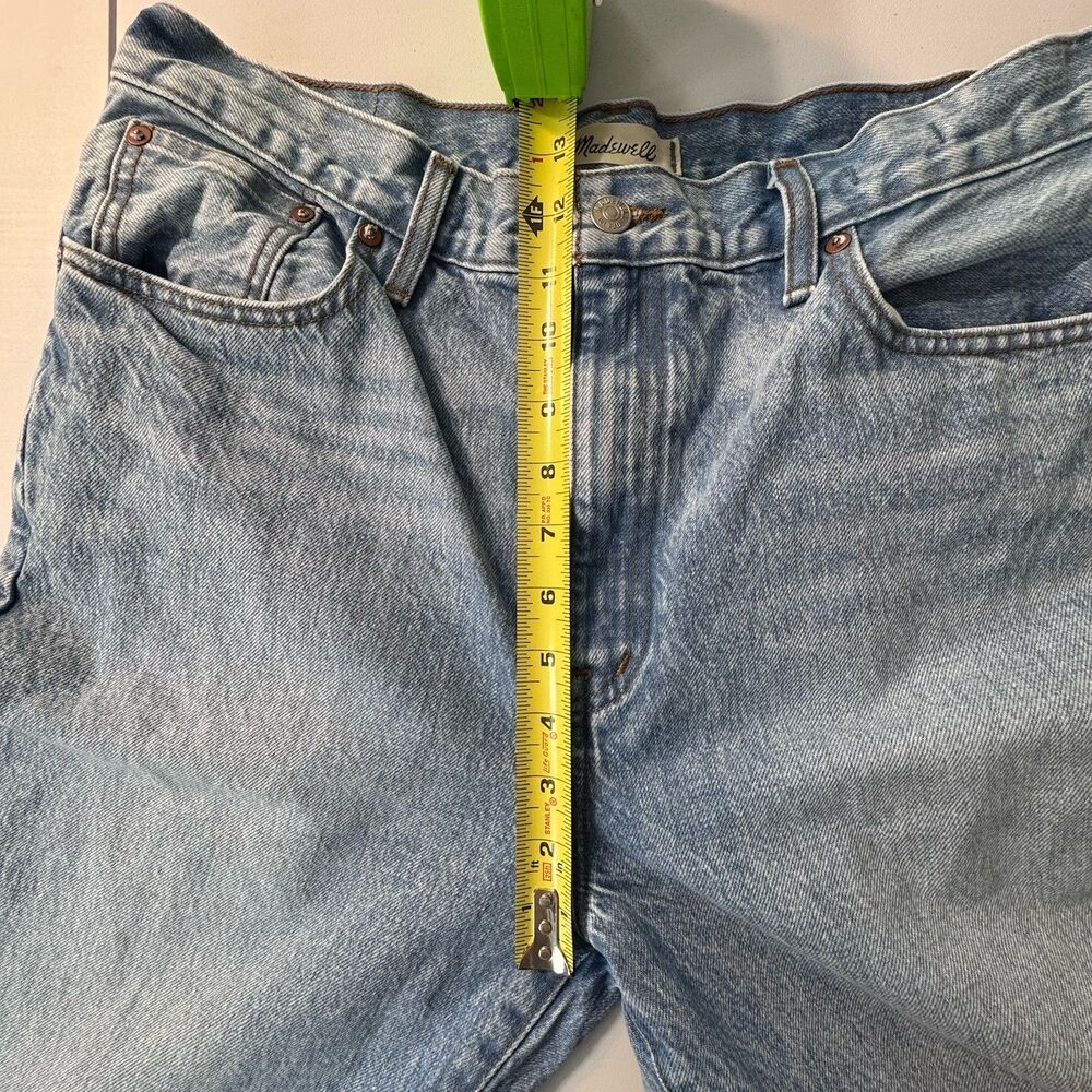 Madewell Light Wash Straight Leg Jeans - Picture 7 of 13